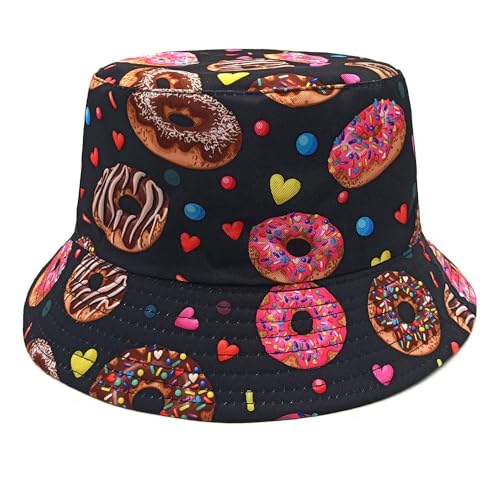 Image of Bucket Hat for Women Men,Travel Sun Beach Cap,Unisex Fishing Outdoor Boonie