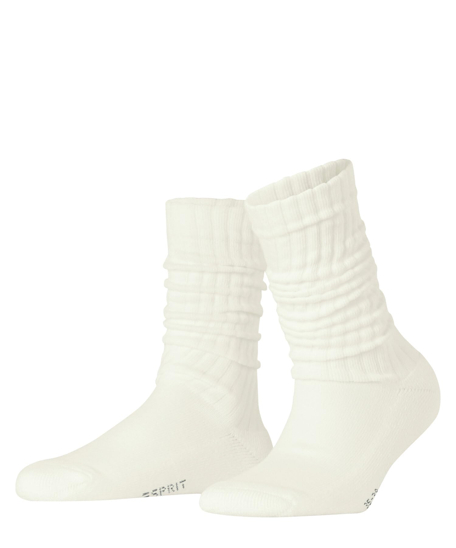 ESPRIT Women's Scrunch Tennis W SO Cotton Plain 1 Pair Socks, White (Off-White 2040), 2.5-5
