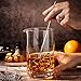 Cork & Mill Cocktail Mixing Glass, Old Fashioned Kit, Large 24 oz Crystal Cocktail Mixer for Bartenders, 9-Piece Home Bar Accessories Set for Manhattans and Other Whiskey Drinks