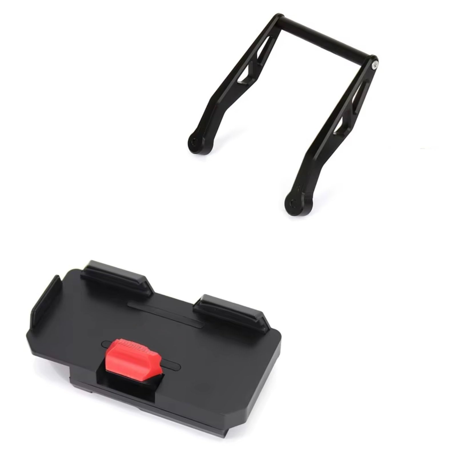 Supporto Per Telefono Moto Per BMW R 1300 GS Per Adventure 2023- Supporto Supporto Di Navigazione CNC Motocicletta Supporto Supporto Telefono Cellulare GPS(Black Set)