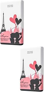 OSALADI 2Pcs Disco Rígido Móvel Discos Rígidos Externos Disco Rígido 80 Disco Rígido Portátil 80 Disco Rígido Externo Disco Rígido Externo 80Gb Unidade Portátil Disco Móvel Literatura E