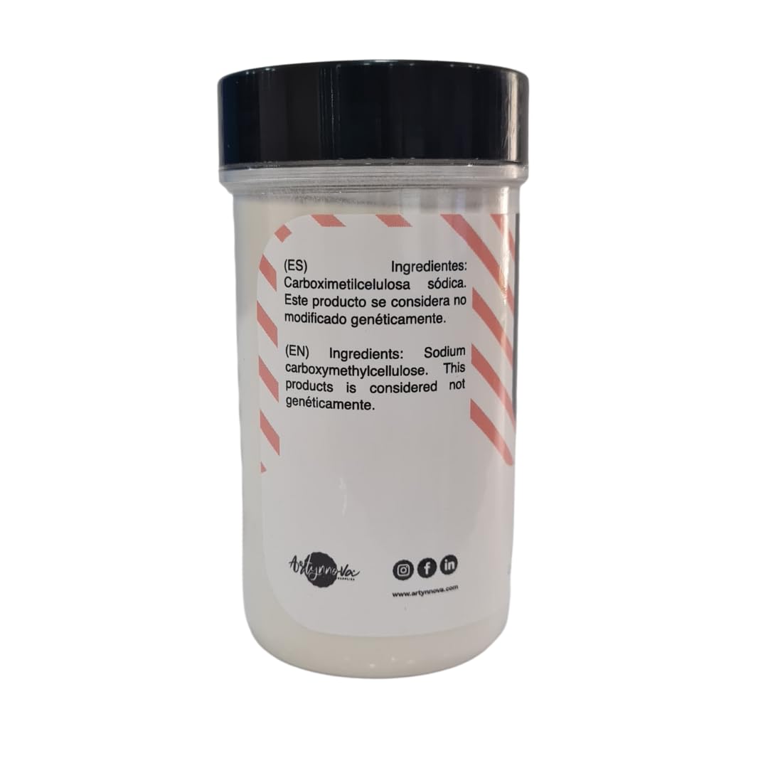 Azucren, CMC Repostería, Espesante Natural, Goma de Celulosa, Ingrediente para Repostería Creativa, 50 Gr