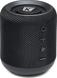 Kuryakyn 1952 Sidekix Plus Portable Waterproof Dual Bluetooth Speaker with 150 Ft Range