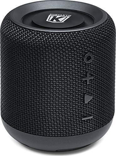 Kuryakyn 1952 Sidekix Plus Portable Waterproof Dual Bluetooth Speaker with 150 Ft Range