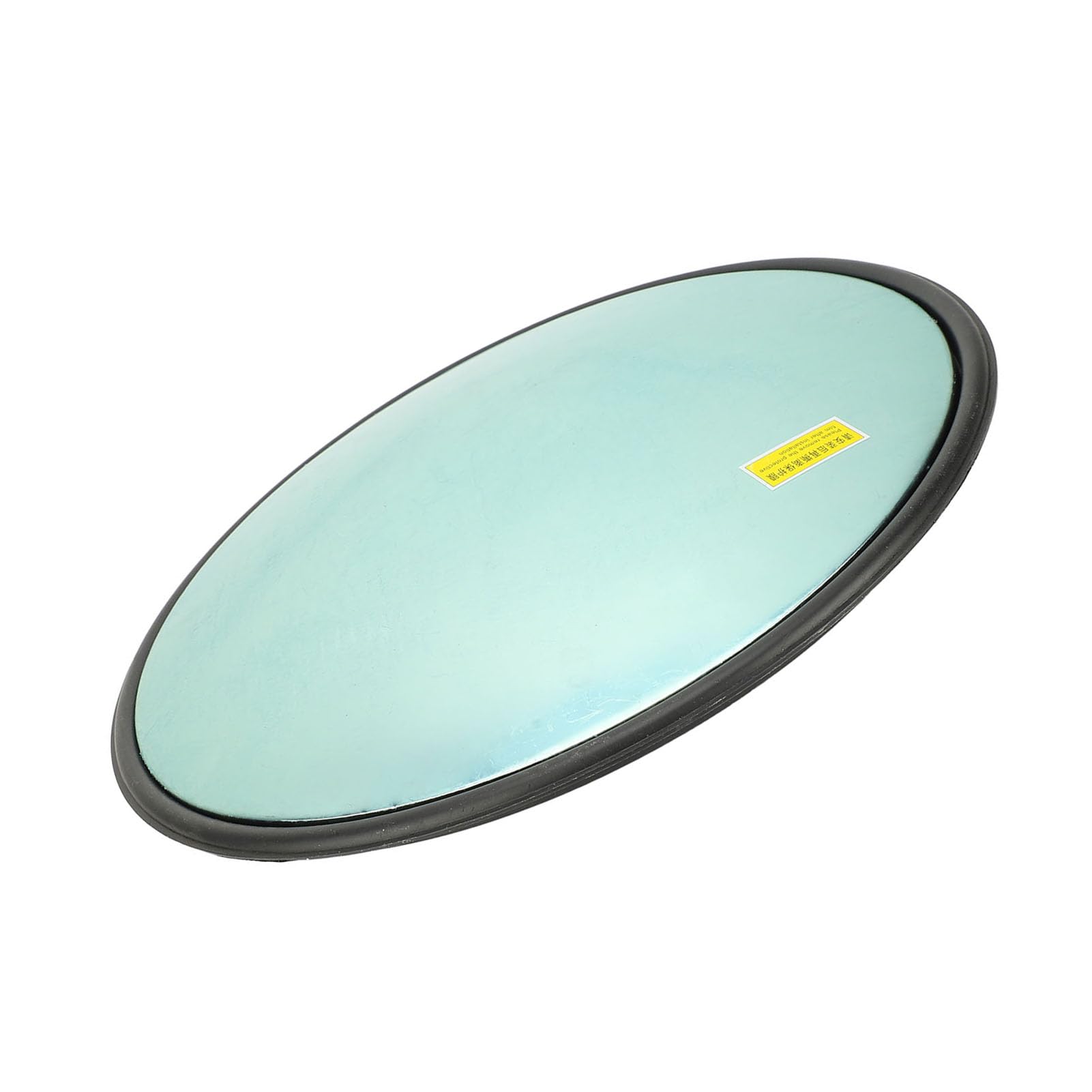 Naroote Espejo Convexo de Tráfico Espejo de Seguridad Gran Angular Engrosado para Uso en Interiores y Exteriores, Lente de PC Transparente, 1 Unidad