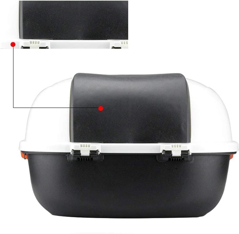kufer motocyklowy, Pudełko do przechowywania w bagażniku motocykla na rower z twardym tyłem ABS 38x36x24CM DWG