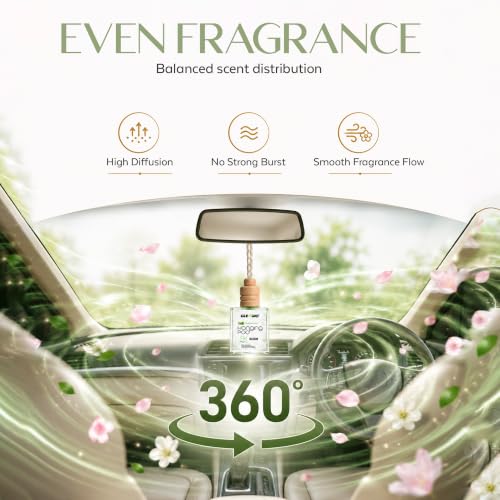 Image of Petal Bloom Premium Car Perfume Air Freshener | Luxury Floral Fragrance for Car Interior | Long Lasting Car Freshener Helps Remove Bad Odours | Dashboard Car Perfume for Cars | 10ml