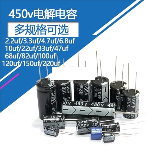 Condensateur électrolytique aluminium 400V 450V 22uF composant carte