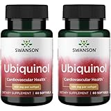Swanson Ubiquinol 100 mg 60 Sgels (2 Pack)