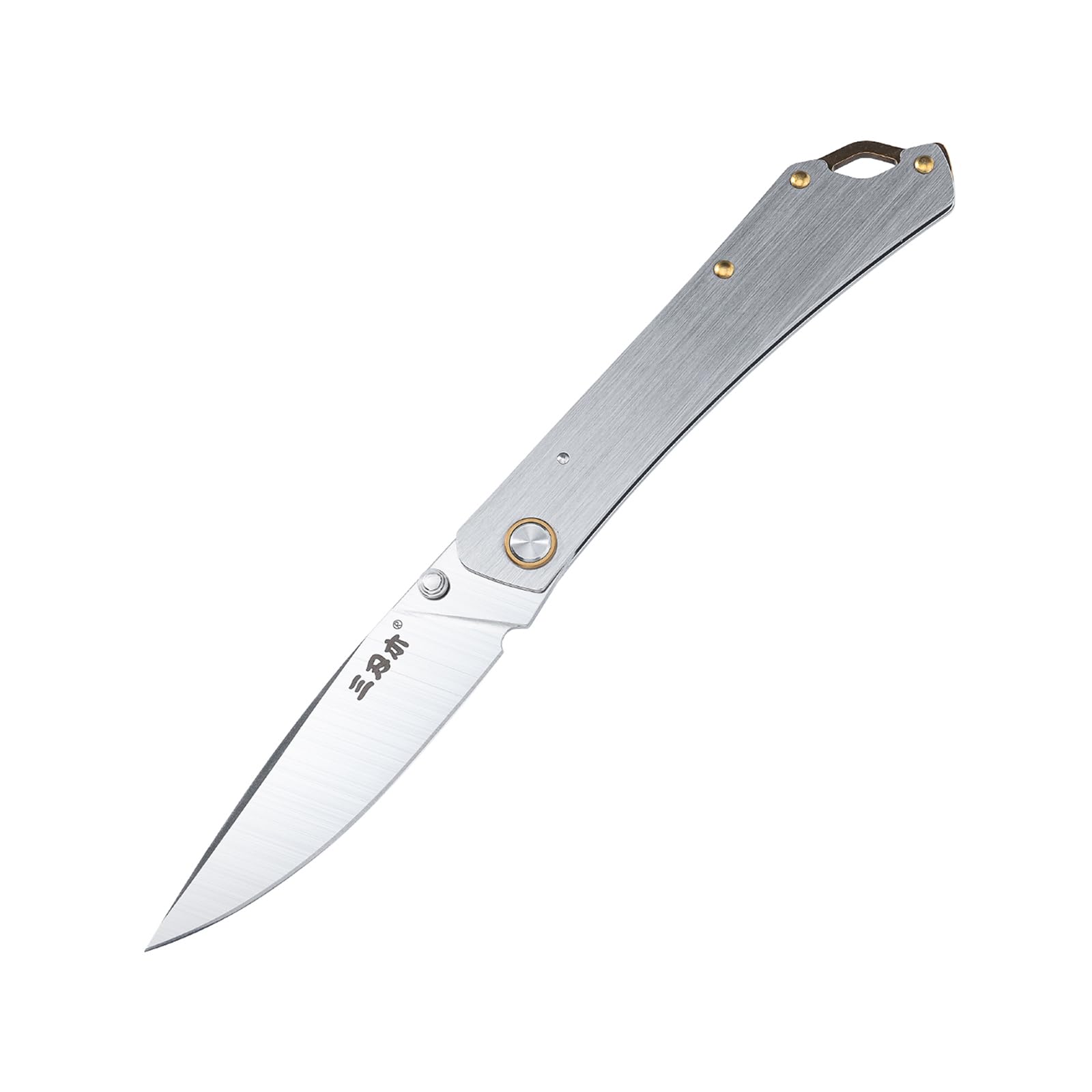 Sanrenmu Mini-Klappmesser, 4,9 cm (1,93 Zoll), mit Clip, ult