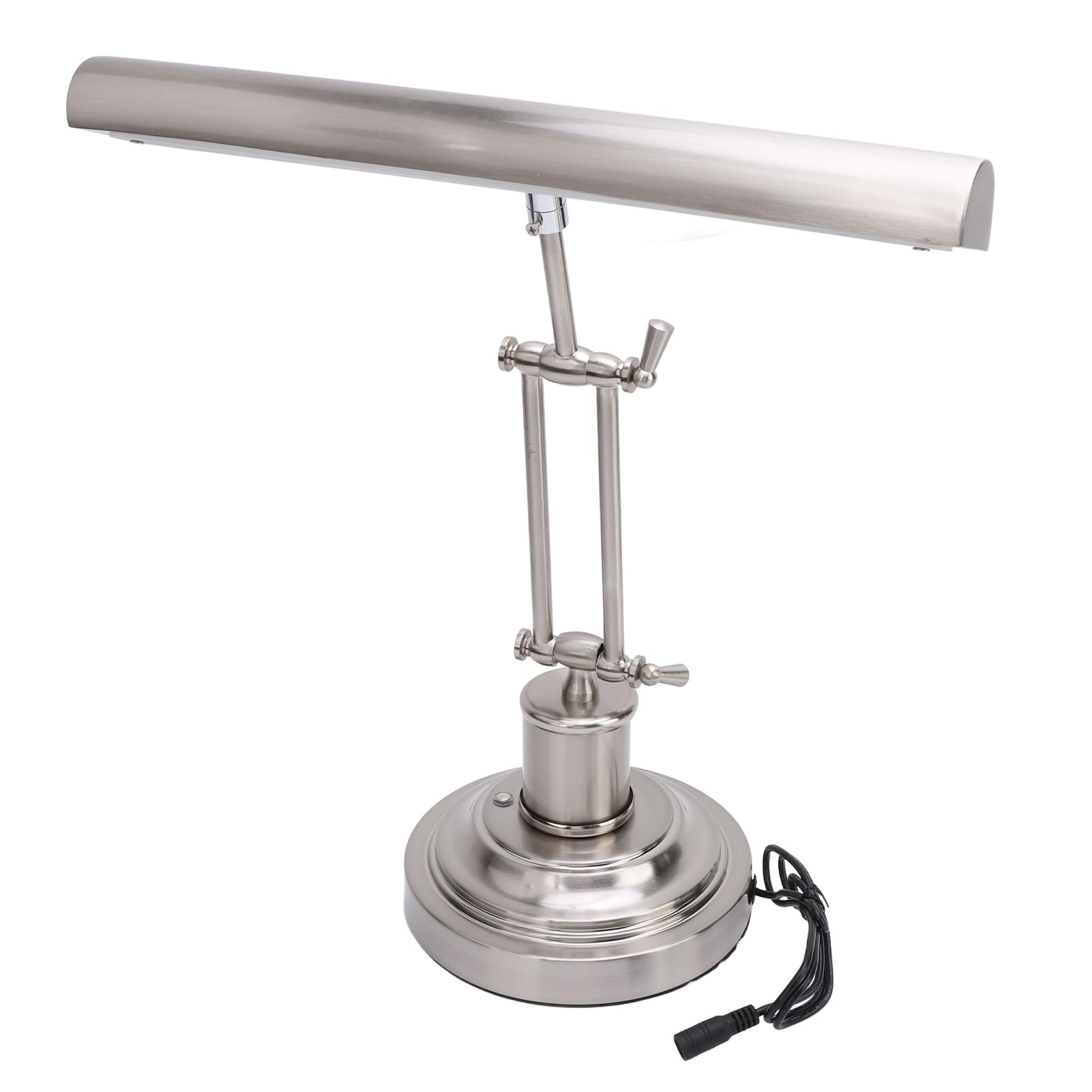 Luocute Lampada da Pianoforte, Lampada da Scrivania LED da 12 W con Regolazione Continua della luminosità da 3000K a 6000K, Paralume Ruotabile a 360°, CRI Elevato 85, (Spina europea)