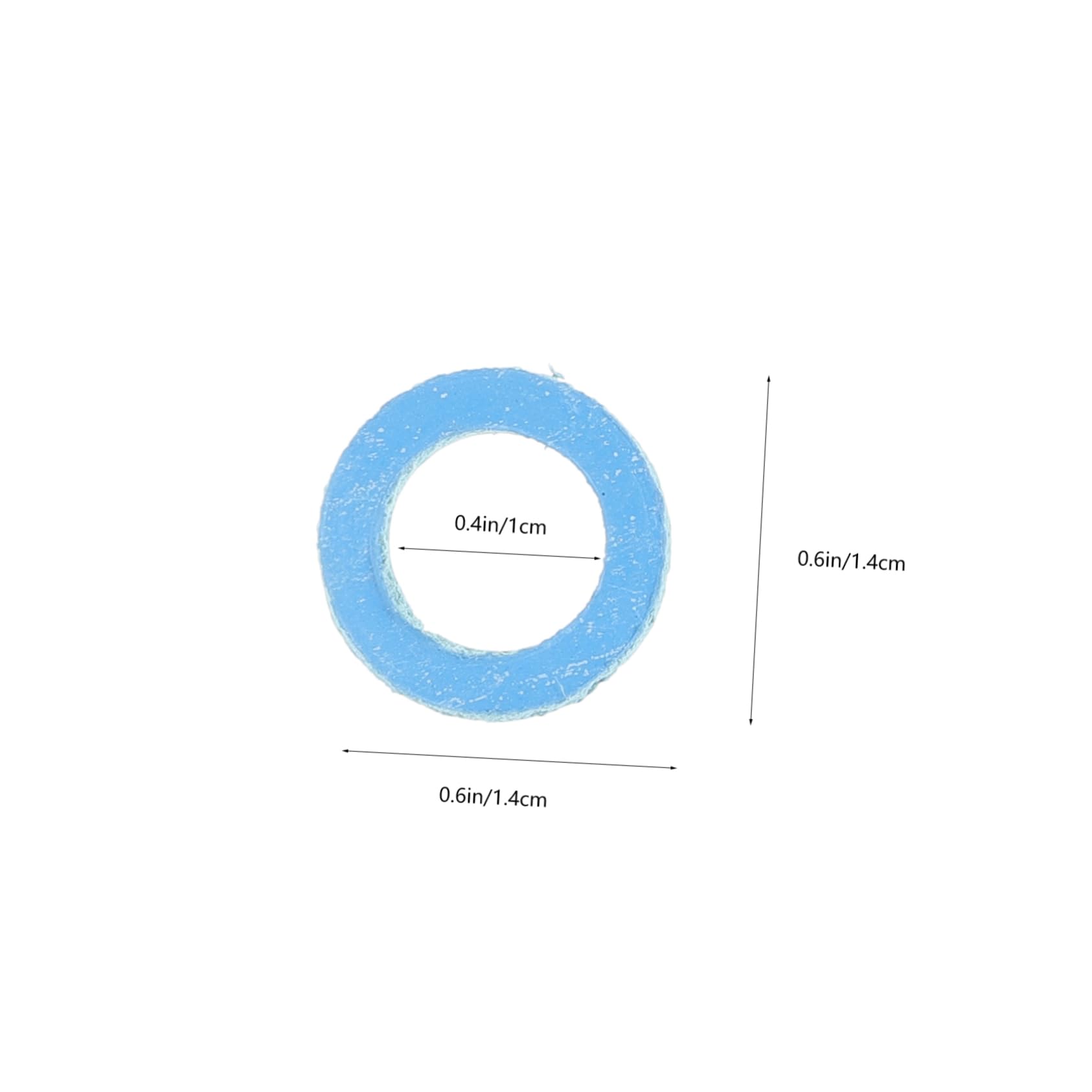 Hemoton Countersunk Washers 12pcs Drainage Screw Gasket Sealing Washers for Boat Repair