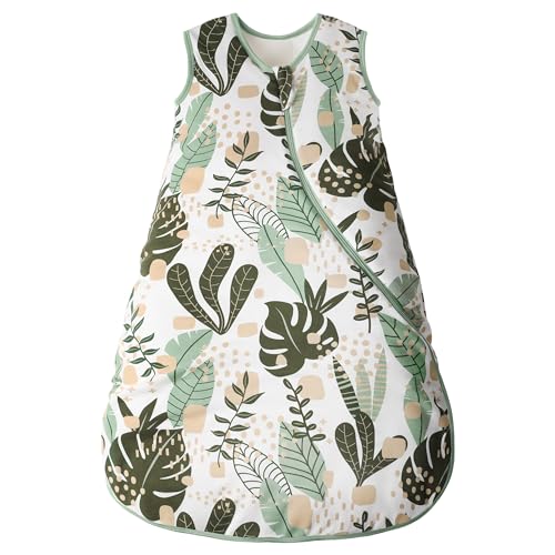 Image of Yoofoss Baby Sleep Sack 0-6 Months, TOG 2.5 Baby Wearable Blanket with 2-Way Zipper, 100% Cotton Fabric Winter Newborn Sleeping Sack, Warm Soft Comfy(Small)