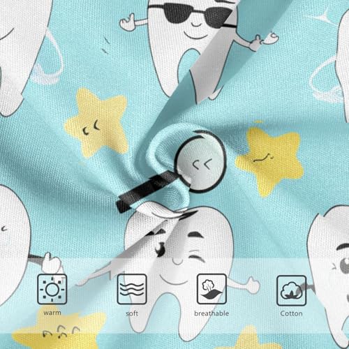 Cute Cartoon Teeth Toddler Girls's Underwear 2T 202c14293