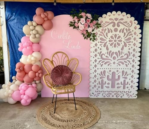 Funda Arco Decorativo Elástico 7.2x4 ft Rosa miniatura 6