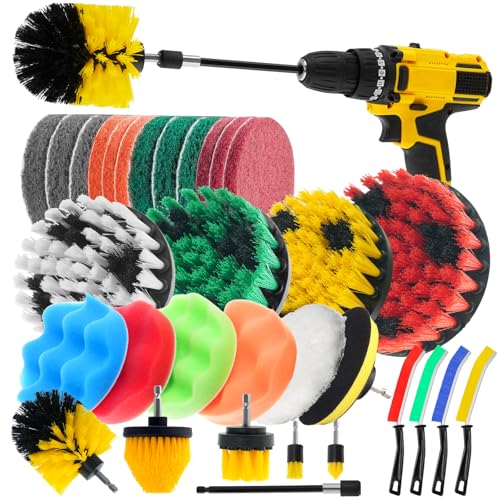 TOWBRUS 32-Pack Drill Brush Set