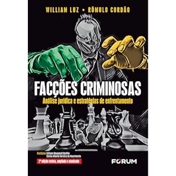 Capa do livro Facções criminosas: análise jurídica e estratégias de enfrentamento
