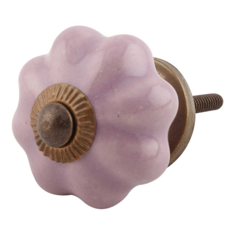 IndianShelf 4 Pieces Lavender Pumpkin Ceramic Luxurious Drawer Knobs for Kitchen Cabinet Hardware Door Decorative Dresser Pulls Home (B0756HNH72) Amazon Price History, Amazon Price Tracker
