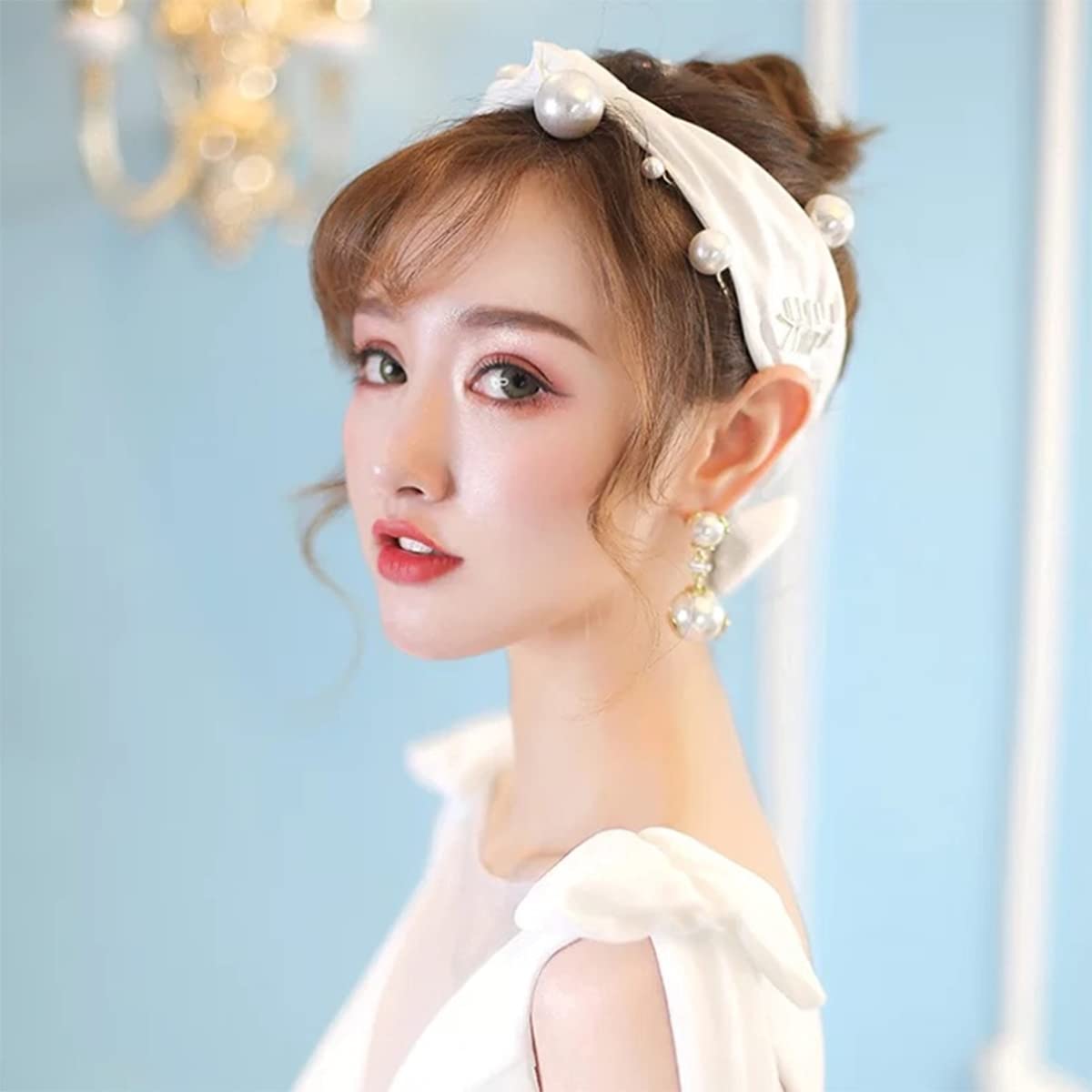 Amazon | パール ヘアピン パール 髪飾り パールピン パール Uピン 