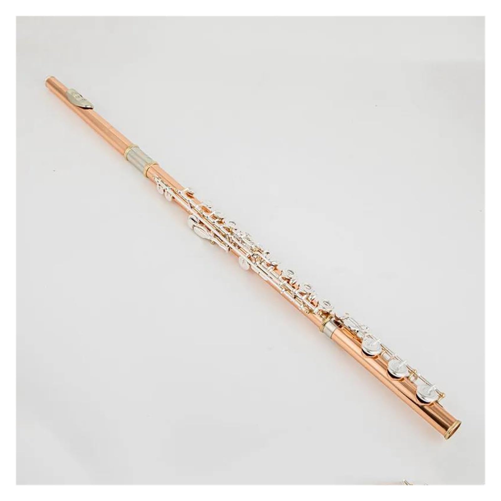 flet prosty Flet z brązu fosforowego 17 fletów klawiszowych Flet z otwartym otworem Flet dla początkujących Instrument dęty drewniany