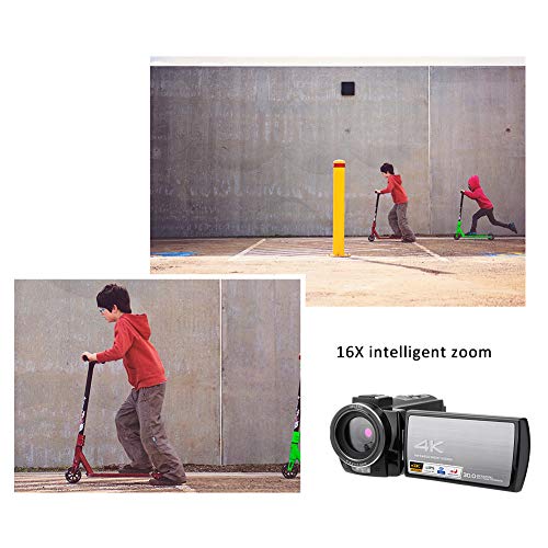 Jopwkuin Unterstützung für Loop Recording HD Digitalkamera 16X Intelligent Zoom Camera, für SLR-Kamera, Digitalkamera… – Bild 8