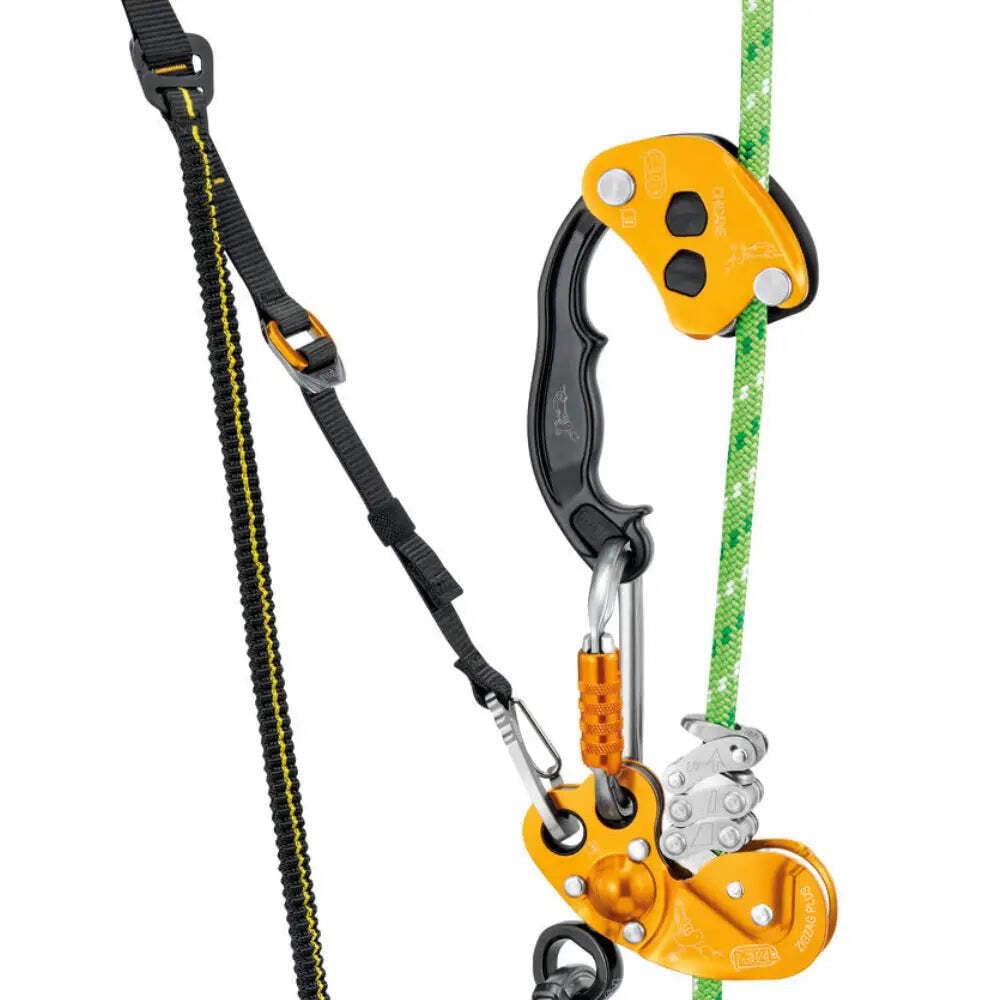 PETZL - Knee Ascent System W/Croll L, Lower Strap: Loop