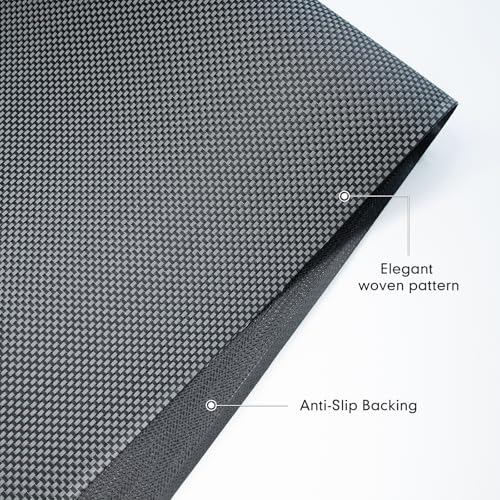 Image of Sycoodeal Chair Mat, 40 inch x 48 inch Office Chair Mat for Hardwood and Tile Floor, Heavy Duty Floor Protector for Rolling Chairs, Non-Slip,Computer Mat for Home Office(Grey)