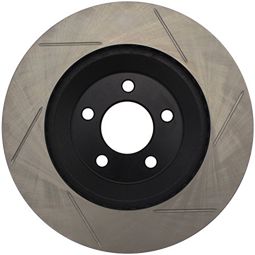 Image of StopTech 126.61045SR Sport Slotted Brake Rotor; Front Right