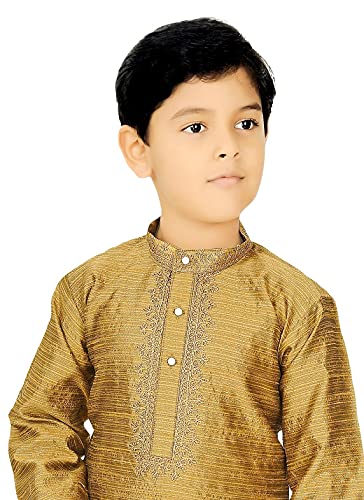 Image of BABA AND BABY Ethnic Wear Kurta Pyjama Set for Kids