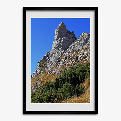 Affiche 50x70 cm Giewont Tatry pour créer un salon chaleureux et moderne