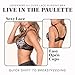 Leading Lady, The Paulette, Underwire Allover Lace Nursing Bra for Women, One Hand Nursing Clasps, Fold-Down Cups