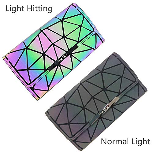 Hotone Luminous Purses For Women Holographic Purse Crossbody Bag