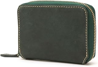 [ネルド] NELD ラクダ RAKUDA ラウンドミドル財布 AN279 グリーン