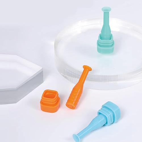 Miniatura 7 de 12 piezas Herramienta de extracción de lentes de contacto duro para lentes esclerales y RGP - removedor de contacto ocular émbolo ventosa