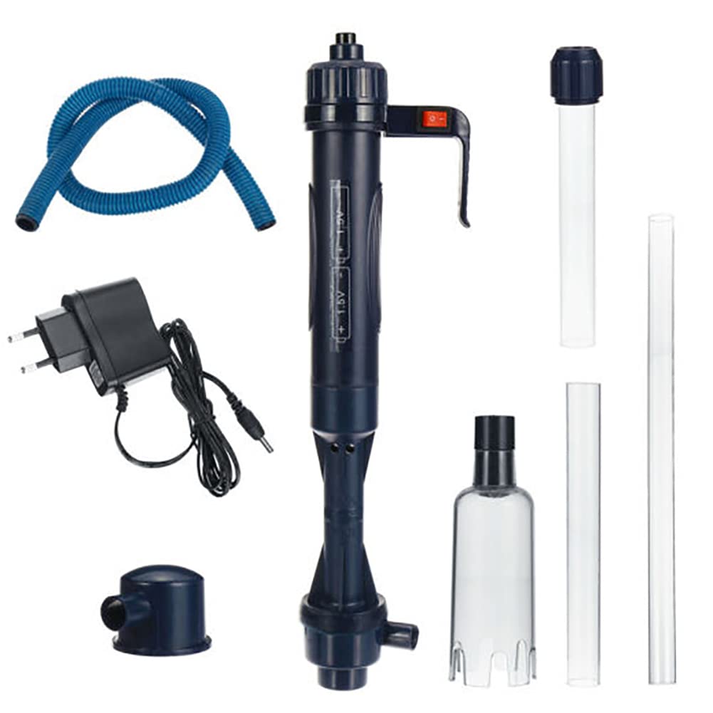 Ilonda Electric Aquarium Fish Tank Sand Gravel Cleaner Automatic Water Changer Extendable Tube Syphon Filter Pump Vacuum