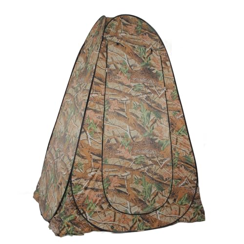 Carpa portátil plegable para ducha con estructura de acero y poliéster miniatura 3