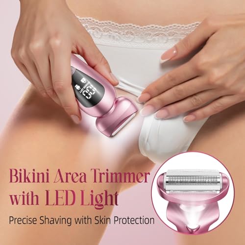 45% Off Cordless Electric Razor for Women - Rechargeable & Waterproof