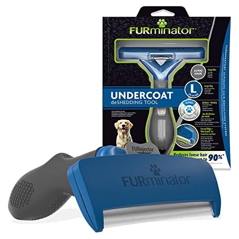 FURminator Undercoat deShedding Tool for Large Long Hair Dogs 23-41 kg Cover