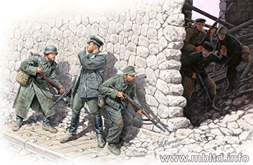 Figuras Soldados Alemanes y Marines Soviéticos 1:35 miniatura 7