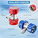 R134A Adapter Quick Coupler, R134A Quick Coupler Adapter, Adjustable R134A Adapters and AC Hose Fittings with 1/4