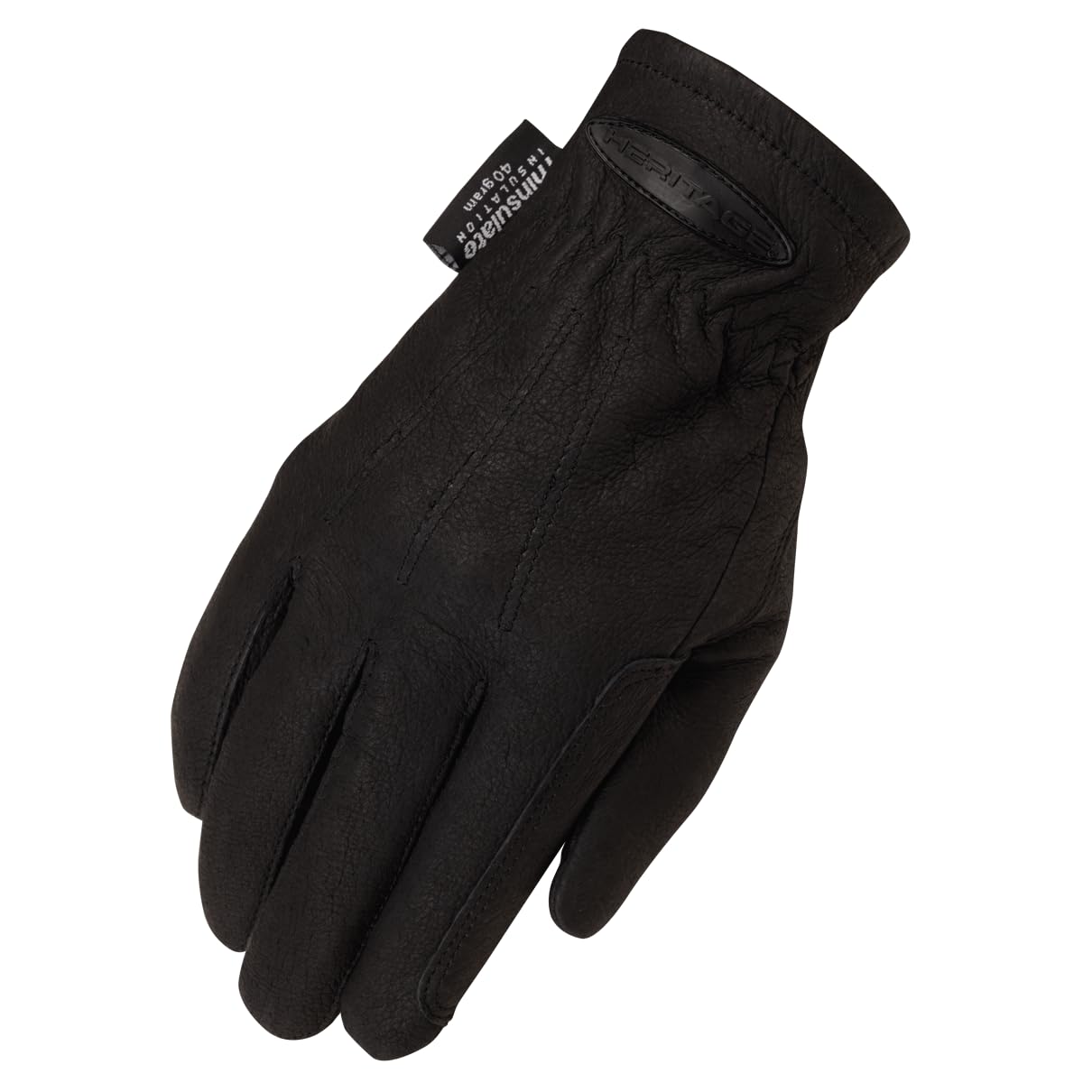Heritage Performance Gloves, Cold Weather Glove, Size 10, Black