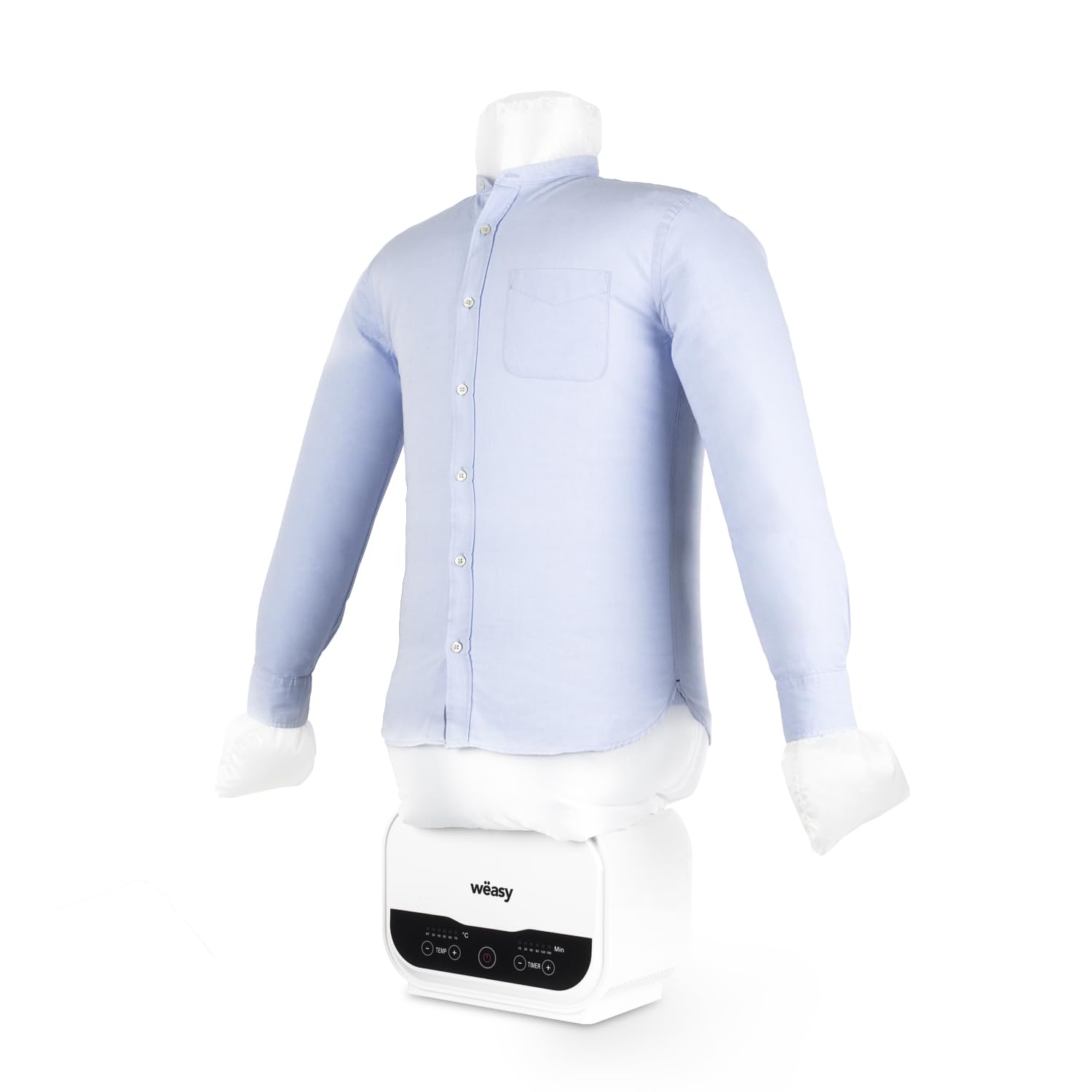 Sistema automatico 2 in 1 per la stiratura di camicie e pantaloni IRO330, asciugatura e stiratura, 5 livelli di temperatura, timer programmabile