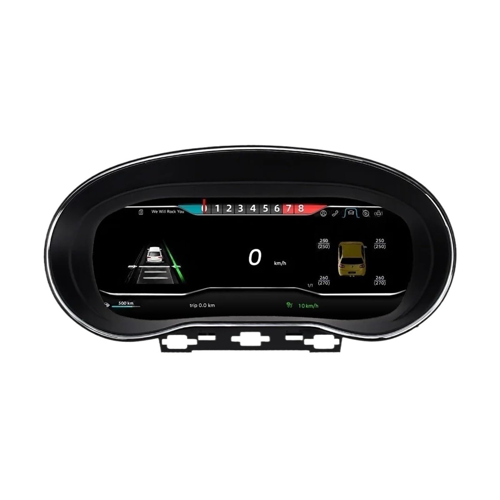 Tablero digital LCD para Volkswagen POLO 2009-2016: viaja con una cabina virtual moderna 8