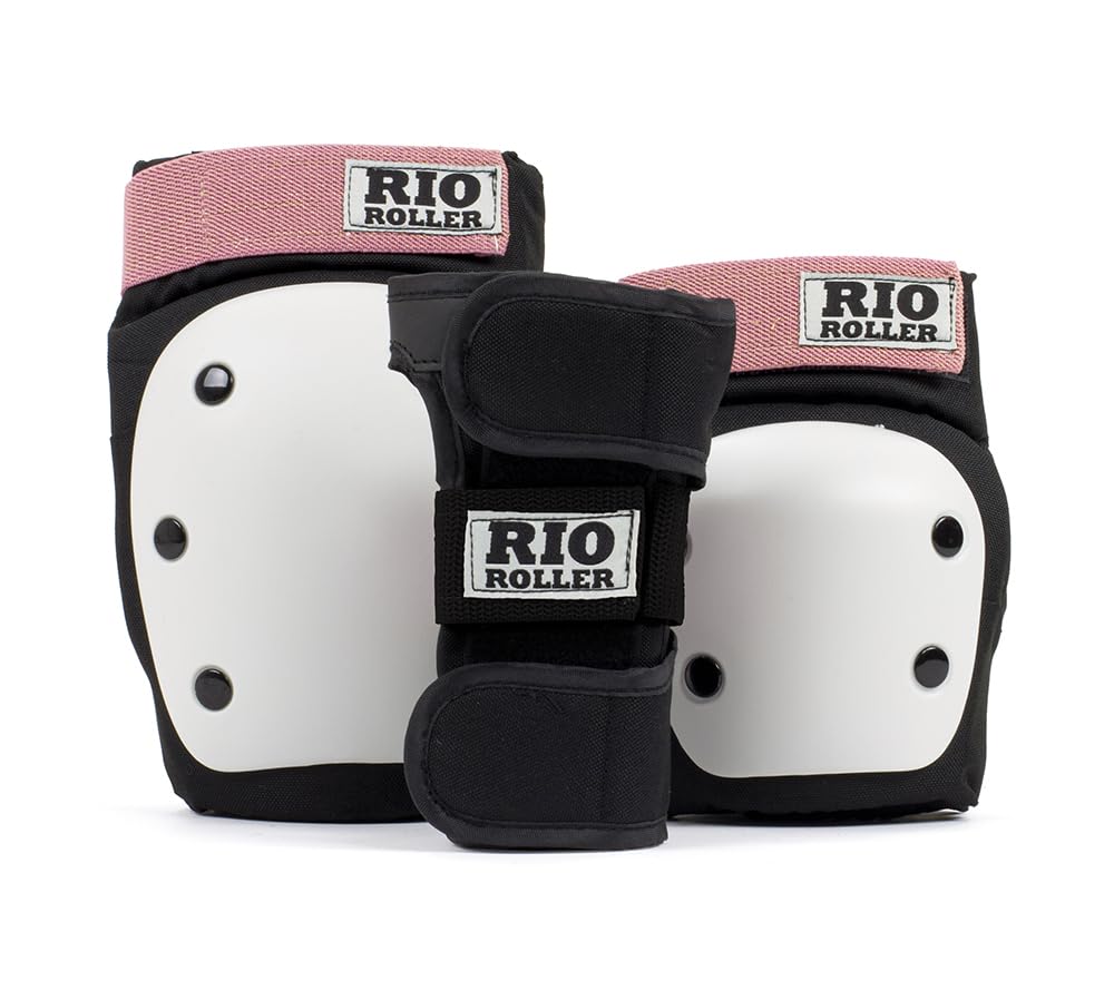 Rio Roller Triple Pad Set Kit de Protection, Unisexe Adulte