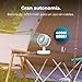 Imagen de Cecotec Ventilador de Sobremesa Circulador de Aire de Batería EnergySilence 800 Cyclone Desk Portable Cool