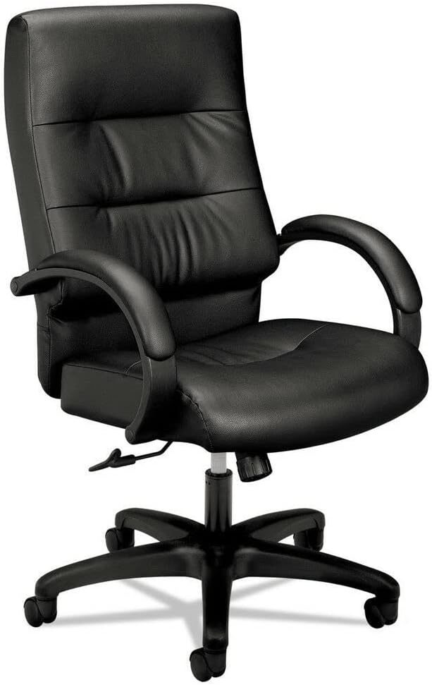 Office Chair Executive High- Back Leather Chair Black Leather Desk Chair Gaming Chair