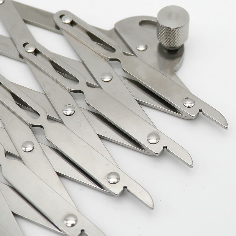 Equal Space Divider Woodworking Tool Dovetail Woodworking Ruler,Dovetail Tool,High Precision Hand Ruler,Uniform Scale‌