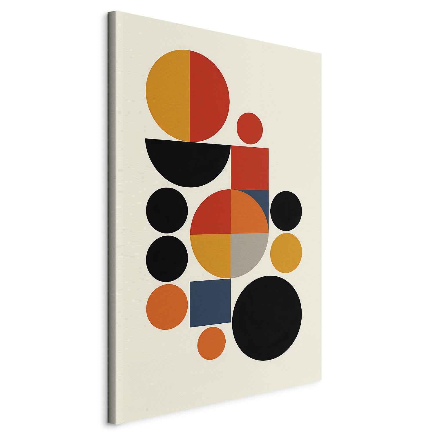 murando - Quadro Moderno Grande Dimensioni Soggiorno, Forme, 110x165 cm | Facile da Montare, 1 Pezzo, Quadri Moderni, Grandi Dimensioni, Tela Strutturata, Decorazione da Muro, Produzione Europea