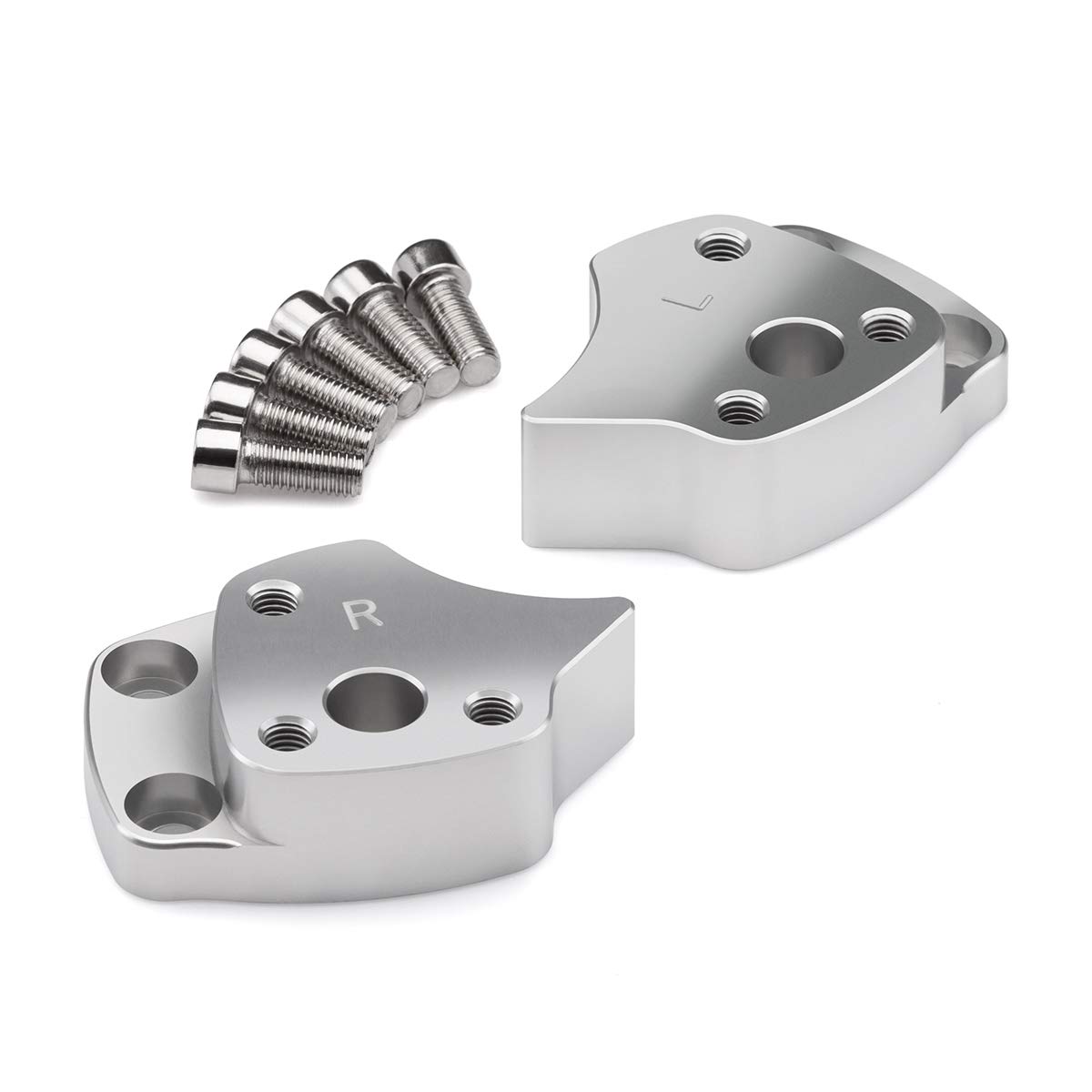 BlackPath - Fits 2001-2005 Yamaha FJR1300 1" Handlebar Risers FJR1300AE/AS Motorcycle Handlebar Spac