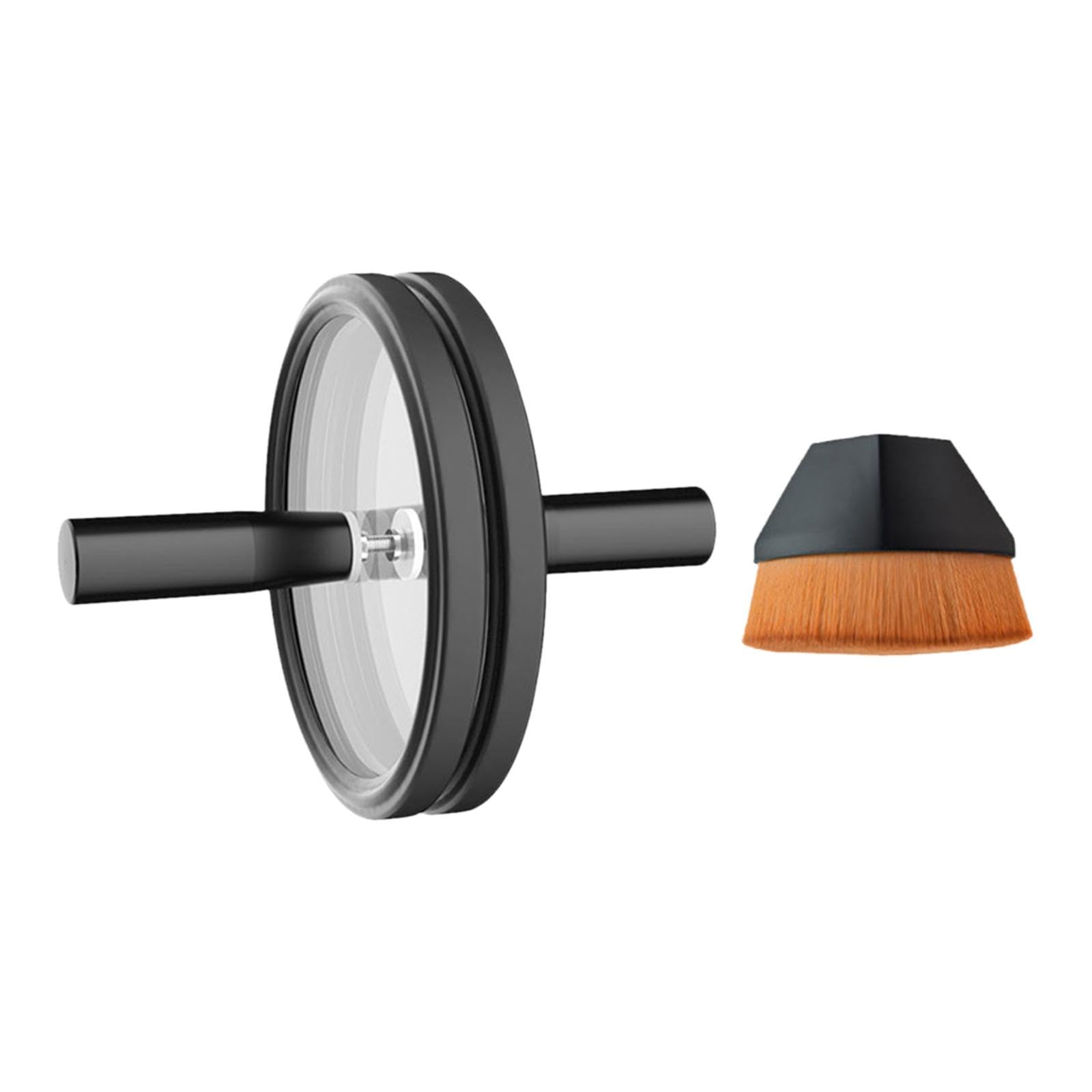 2 Piezas de Pinzas Limpiadoras de Discos LP, Clip de Limpieza de Vinilo, Accesorio de Limpieza, Etiqueta Protectora, Diseño de PP, Función Im, Negro